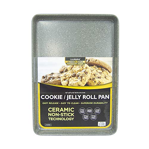 3pc Ultimate Cookie Sheet Set (Silver Granite)