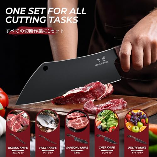 Kitchen Knife Set with Bag (8.08 inch)