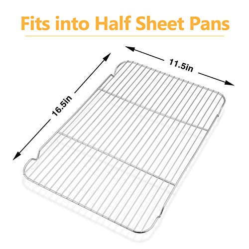 Baking Cooling Rack Set of 2 (16.6” x 11.6”)