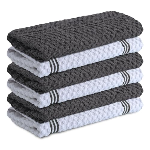 Kitchen Towels (Grey / 15 x 25)