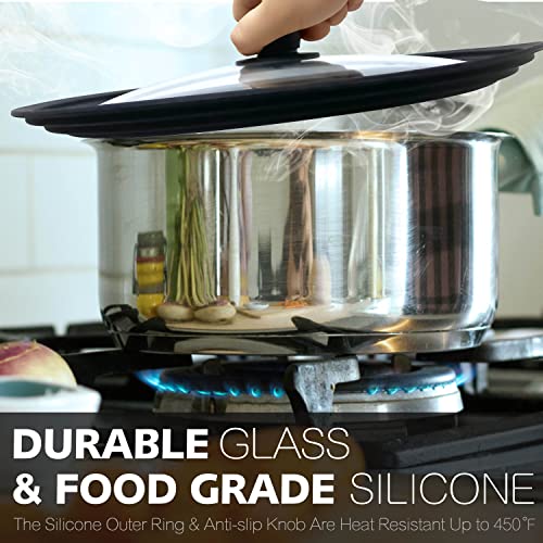 Silicone Universal Lid for Pots (8" x 8.5" x 9.5")