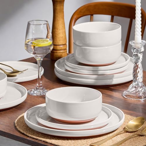 Plates and Bowls Sets (Whisper White / Service for 6)
