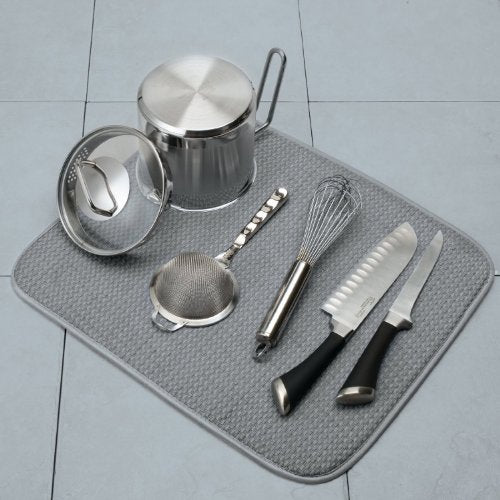 18 by 16 Inch Microfiber Dish Drying Mat
