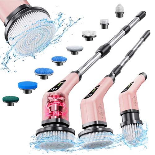 Electric Spin Scrubber (Rose)