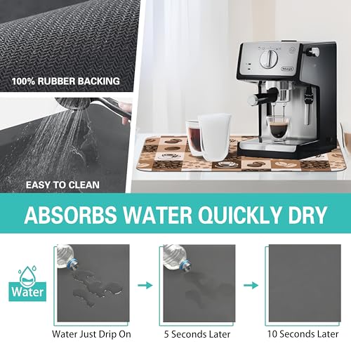 Super Absorbent Anti (Coffee-5 / 19" x 12")
