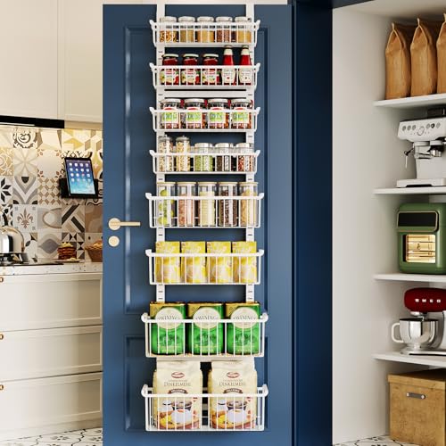 Over The Door Pantry Organizer (White)