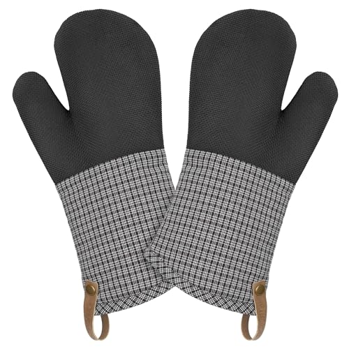 Cuisinart Heritage Kitchen Oven Mitts (Microplaid)