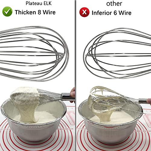 Whisks for Cooking (Silver)