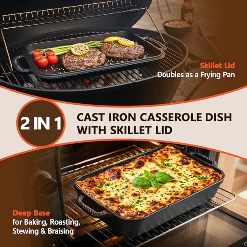 9x13" Casserole Dishes for Oven with Lids