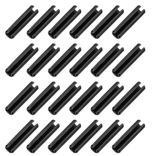 25Pcs Slotted Split Roll Pins 2 (2/5 Inch(10mm) Dia. 1-3/5 Inch(40mm) Length)
