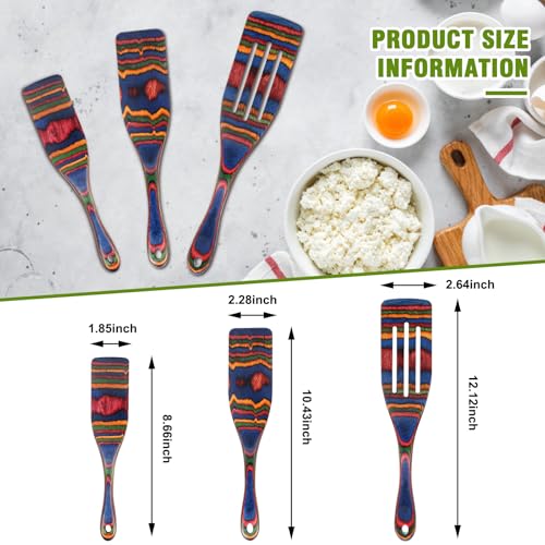 Spurtle Set Wooden Utensils for Cooking