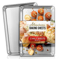 Aluminum Baking Sheet Set (2 Pack / Half Sheet Pan/18"x13")