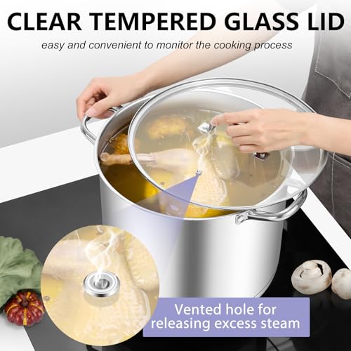 Stainless Steel Stock Pot (14 Quarts)