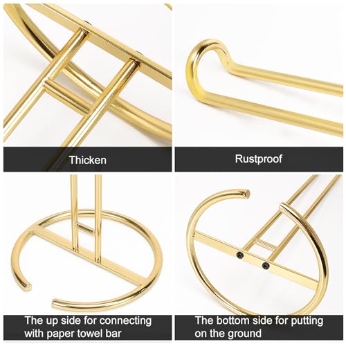 Paper Towel Holder (Gold)