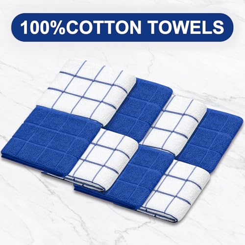 Oven Mitts Pot Holders Sets (Royal Blue)