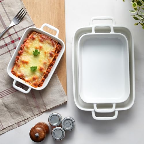 Casserole Dishes for Oven (White 02)