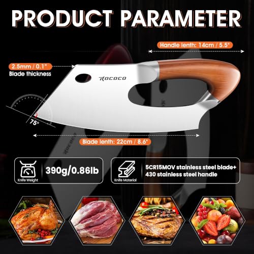 Effort Saving Meat Cleaver (8.66 Inches)