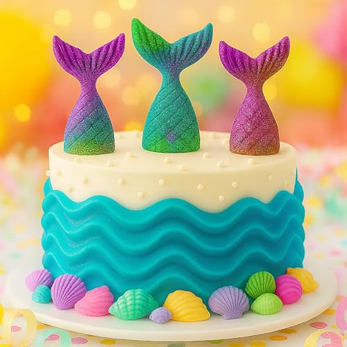 Silicone Mermaid Tails Ice Cube Tray (Mermaid Tails)