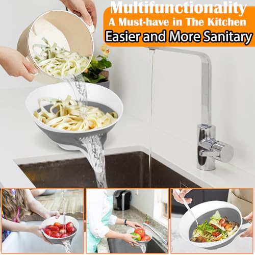 Collapsible Colander (Gray)