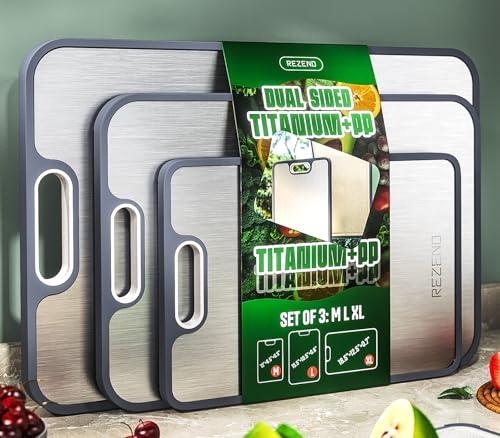 Titanium Cutting Board Set of 3