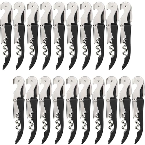 Wine Openers Bulk 20 (20 PCS - Black)