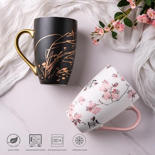 Tea Cup With Infuser and Lid (Black)