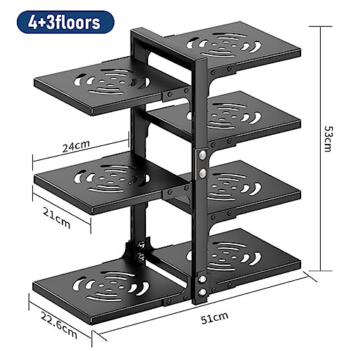 Pot Rack Organizers：CASONNIK 7 (pot rack3+4)