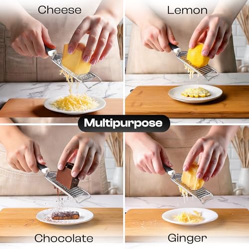 Handheld Cheese Grater & Cheese Shredder