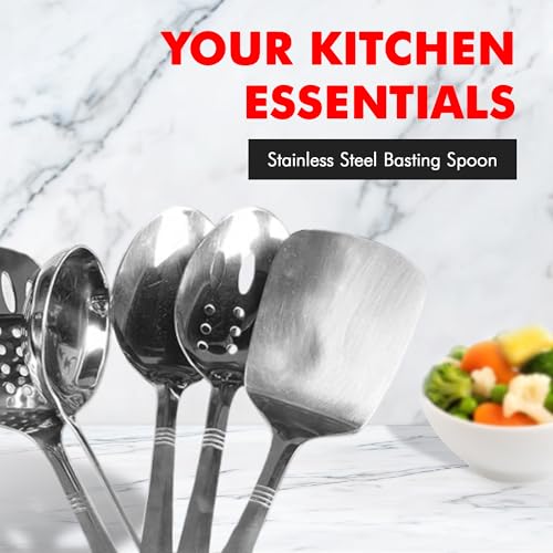10230 1 Piece Stainless Steel Solid Spoon (Solid Spoon)