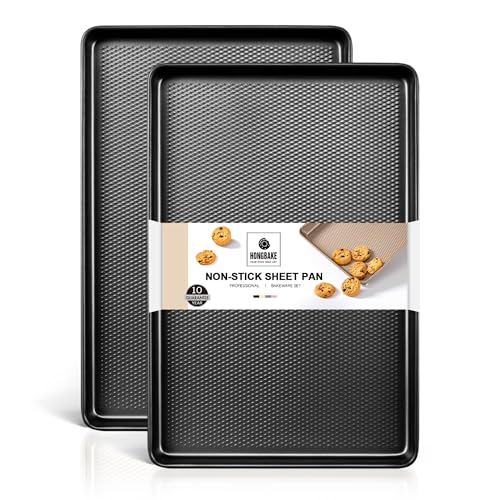 2 Pack Half Sheet Pan Set (Dark Gray / Half Sheet)