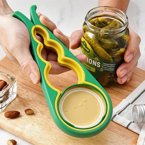 Jar Opener for Seniors with Arthritis (Green)