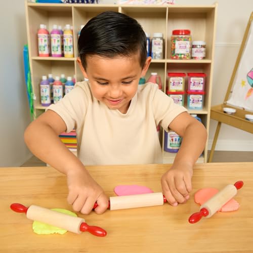 Natural Wood Rolling Pins for Kids (regular)