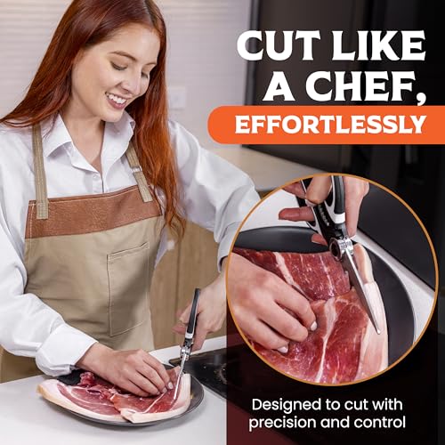 Premium Kitchen Shears (Black-white)