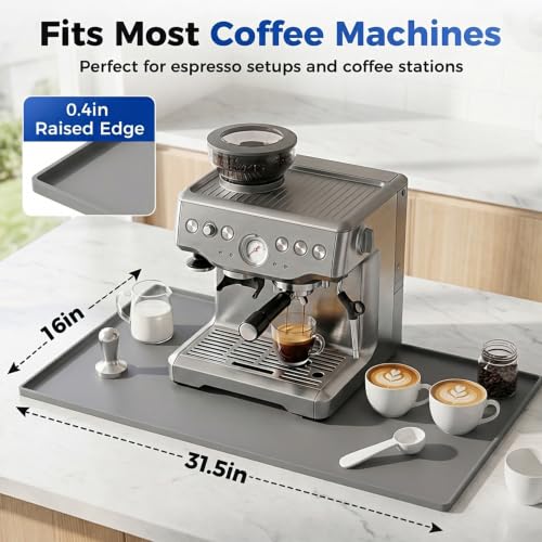Coffee Bar Mat (Gray)