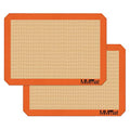 Best German Silicone Baking Mat (Half Sheet Baking Mat (Set of 2) / 11.625 x 16.5 inches (LxW) *2)