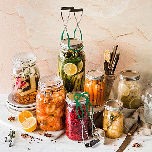 Canning Jar Lifter Tongs (Cyan)