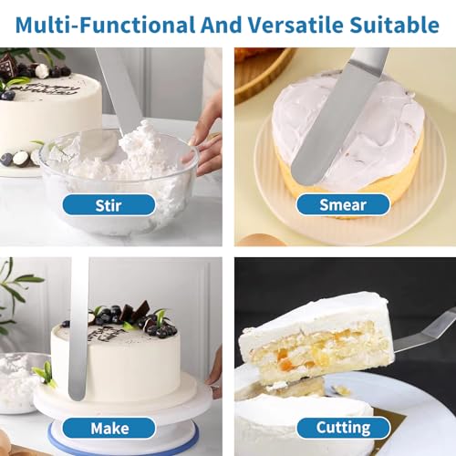 3 PCS Icing Spatulas