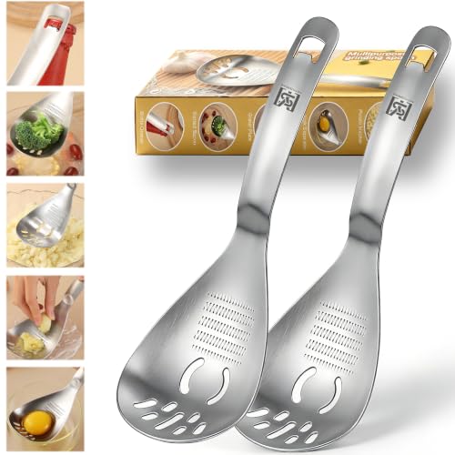 2PC Multi Function Cooking Spoon with Potato Masher (Cooking Spoon)