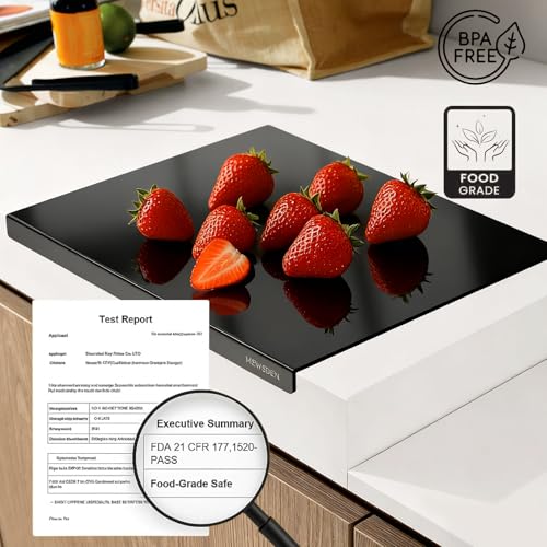 Black Cutting Boards for Kitchen (New-Black / 20"L x 16"W)