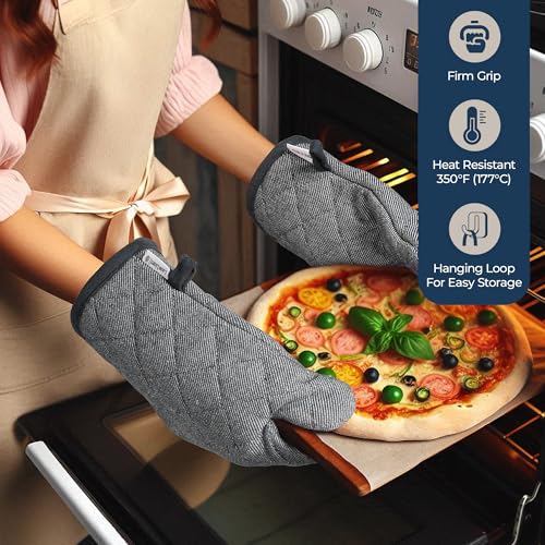 Kitchen Towels Set 20 Pack (Kitchen Linen Set of 20 / 09: Black)