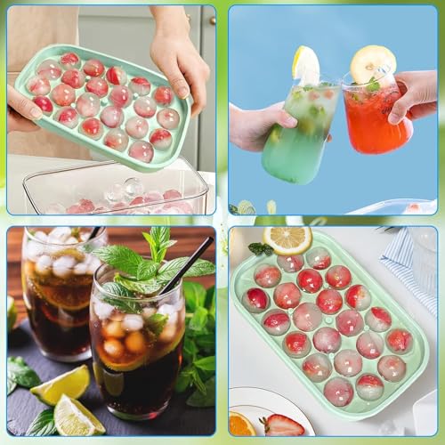 Ice Cube Tray (Green:2PCS)