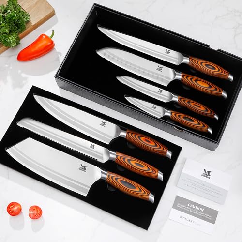 7 PCS Kitchen Knife Set