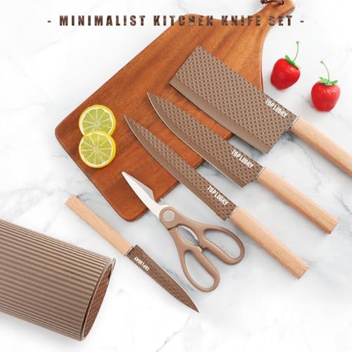Knife Set Wiztoynia 6 (Coffee)