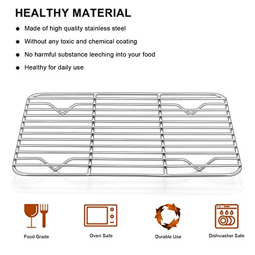 Baking Cooling Rack Set of 2 (11.6" x 9")