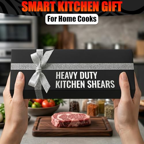 Kitchen Shears Heavy Duty (Red)