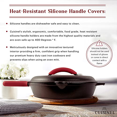 Cast Iron Skillet with Lid (12")