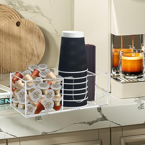 Coffee Bar Accessories and Organizer