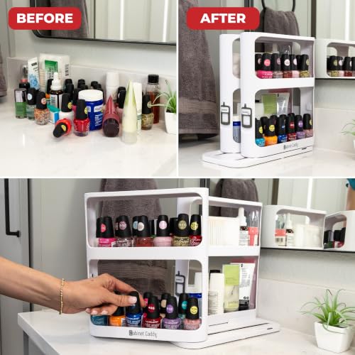 Spice Rack Organizer for Cabinet (Cabinet Caddy)