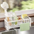 Sponge Holder for Kitchen Sink (White / Medium)