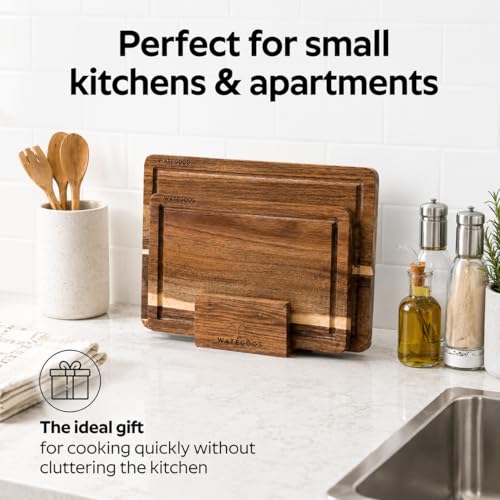 Acacia Wood Cutting Boards for Kitchen